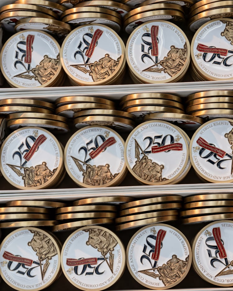 Coin Giveaway Marine250 NMMC