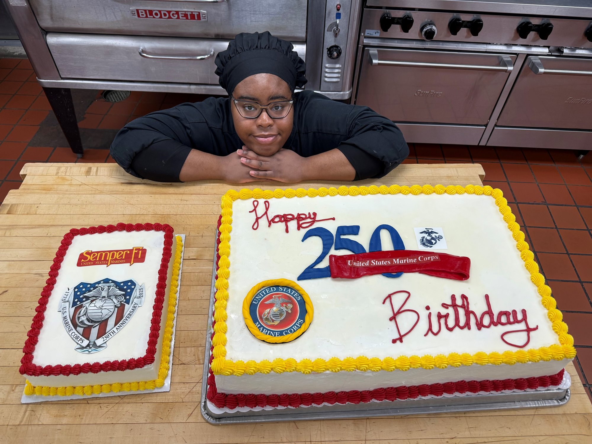 Marine Corps 250th Cake 1