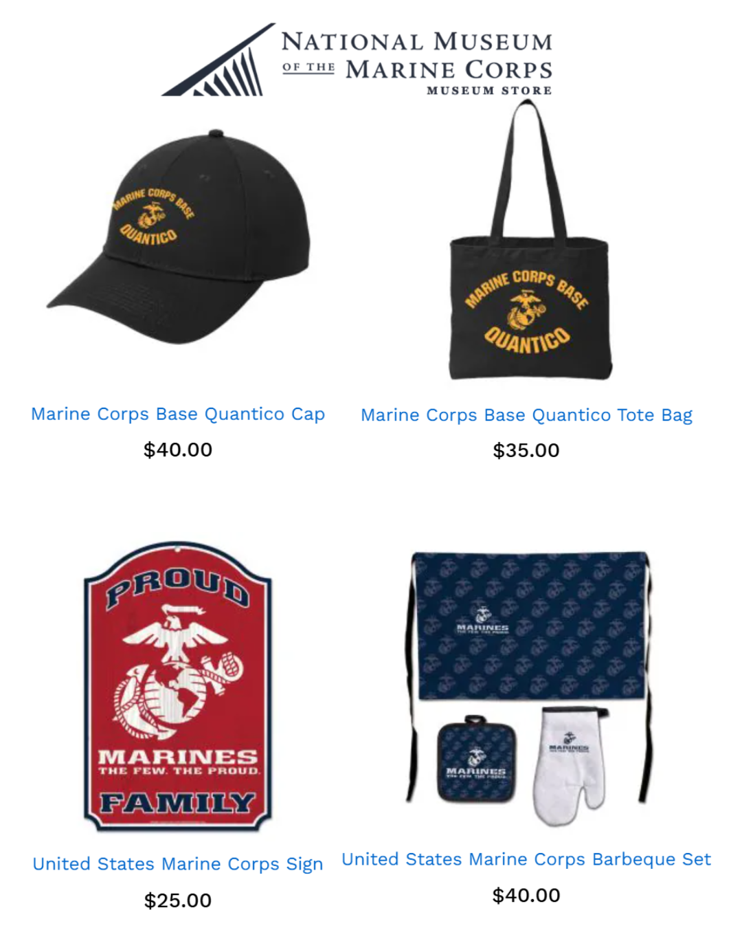 Online Store Marine250 NMMC