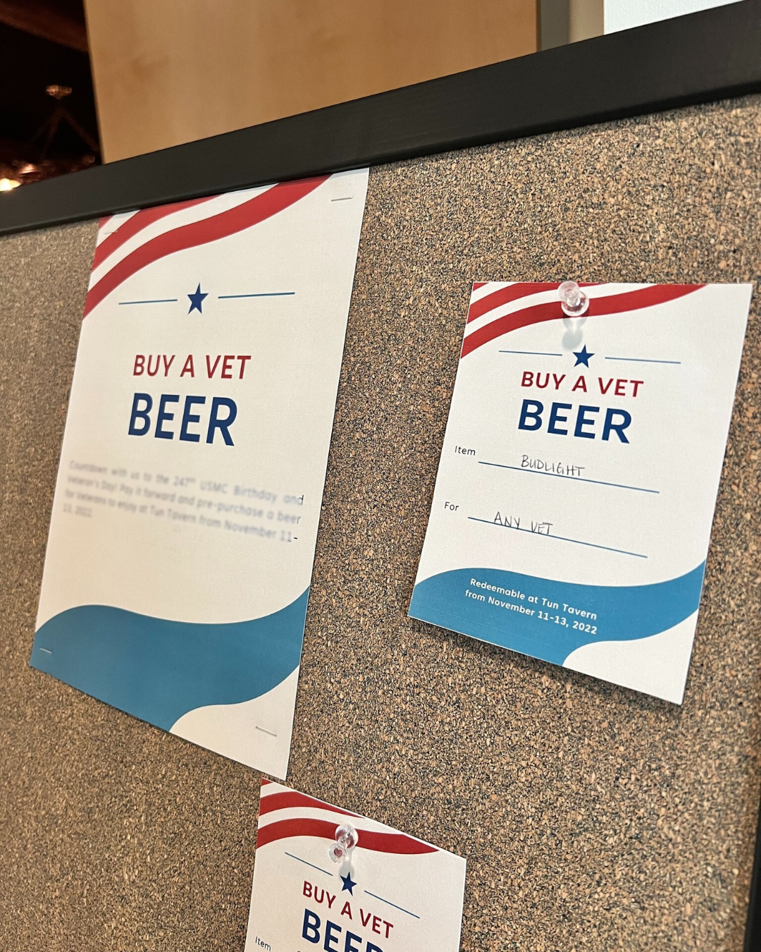 Buy a Vet a Beer Marine250 NMMC
