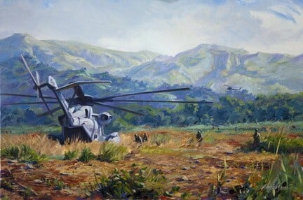 Landing Zone - Capt Charles Grow