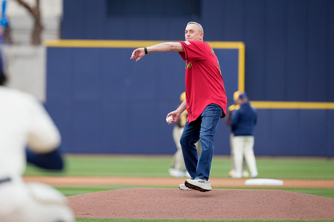 Marine Corps 250 Takes the Mound at MLB Cactus League Spring Training