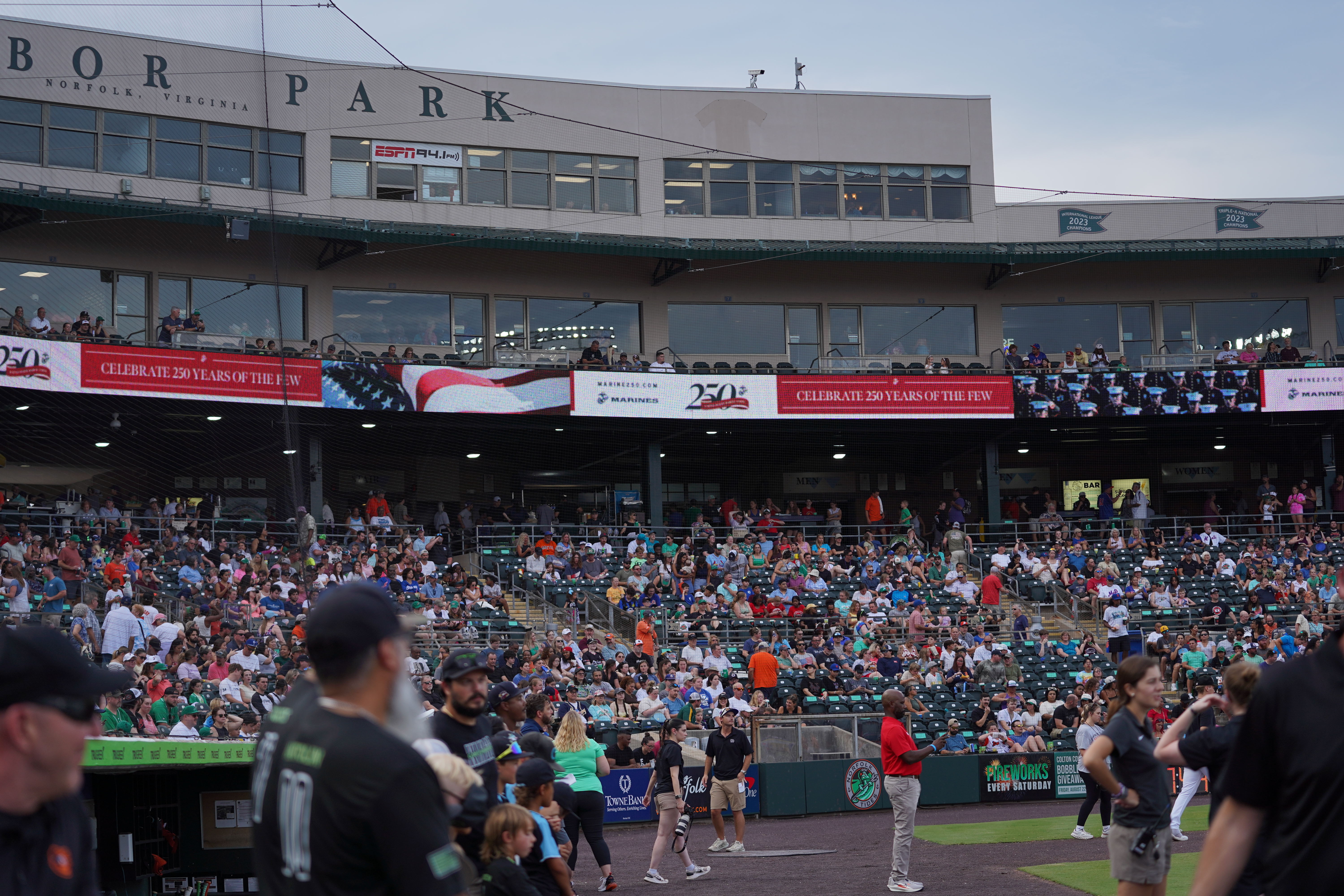 Marines Across MiLB: Celebrating 250 Years of the Marine Corps